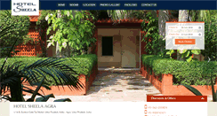 Desktop Screenshot of hotelsheelaagra.com