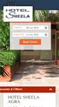Mobile Screenshot of hotelsheelaagra.com